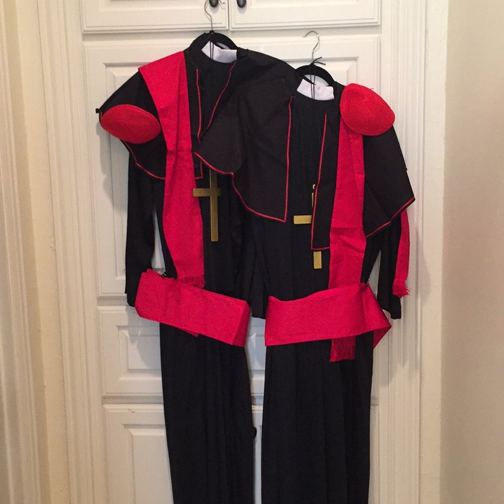 Costumes- (2) Cardinal.